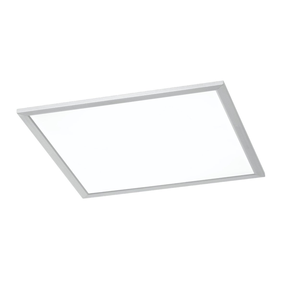 Plafon Phoenix kwadratowy srebrno-biały LED 25W 3000K 2500 lm wym: 4,2 x 45 cm IP20 metal Trio