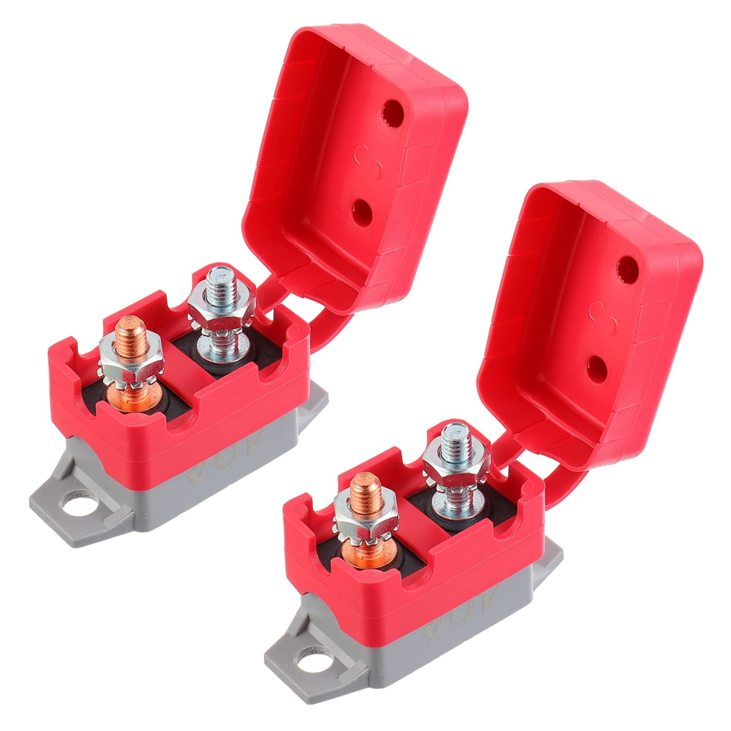 40A disjoncteur de remise à zéro automatique 12V 24V avec boulons de — free download