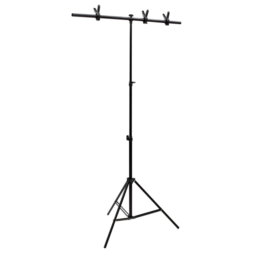 Support Réglable Fond Selens Support Toile De Fond En T 70x102cm - Réglable Avec Pinces Pour Studio Photo Studio Portable