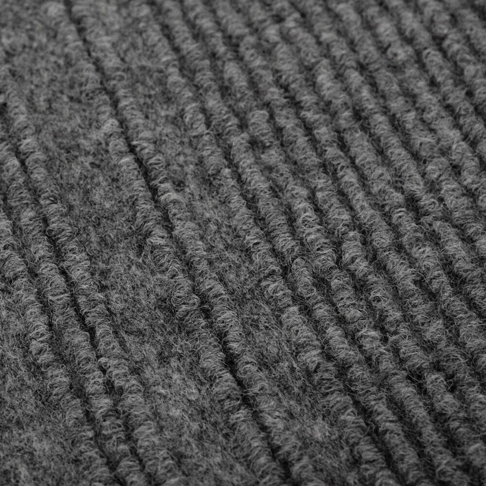 Tapis Coureur Intérieur Extérieur Couloir Escalier Absorbant Antidérapant Gris Anthracite 67x180 cm - 4