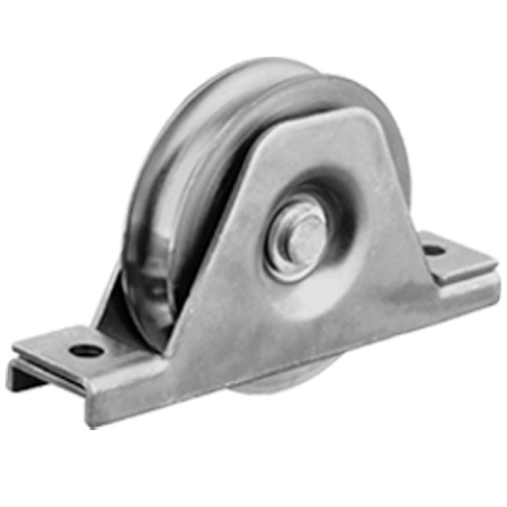 4 Poulies Nylon 6x21x7mm - Rainure Ronde Pour Meubles, Portes Coulissantes, Douche