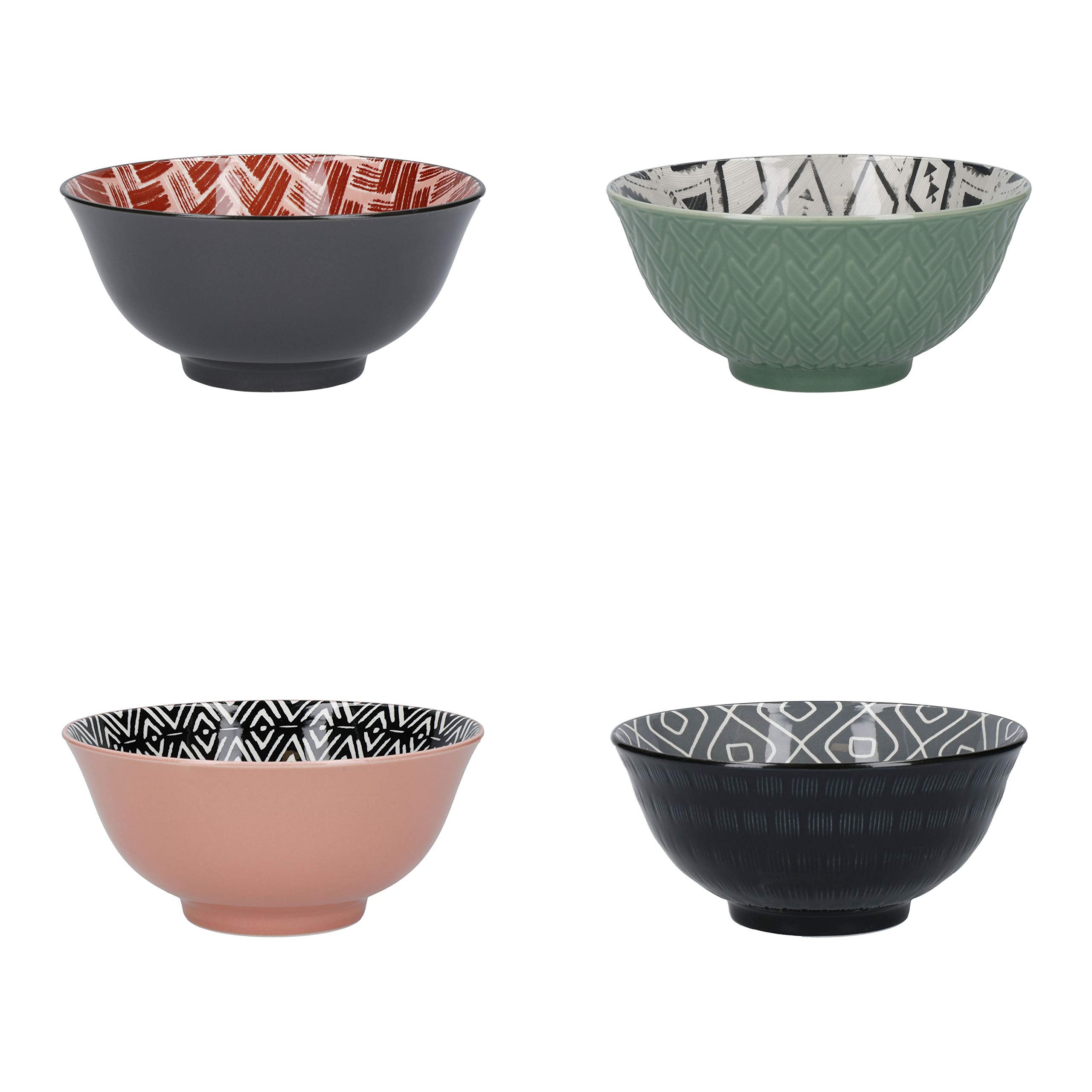Set 4 Ciotole KitchenAid Rosse Con Coperchio | Per Preparare E Conservare Cibo