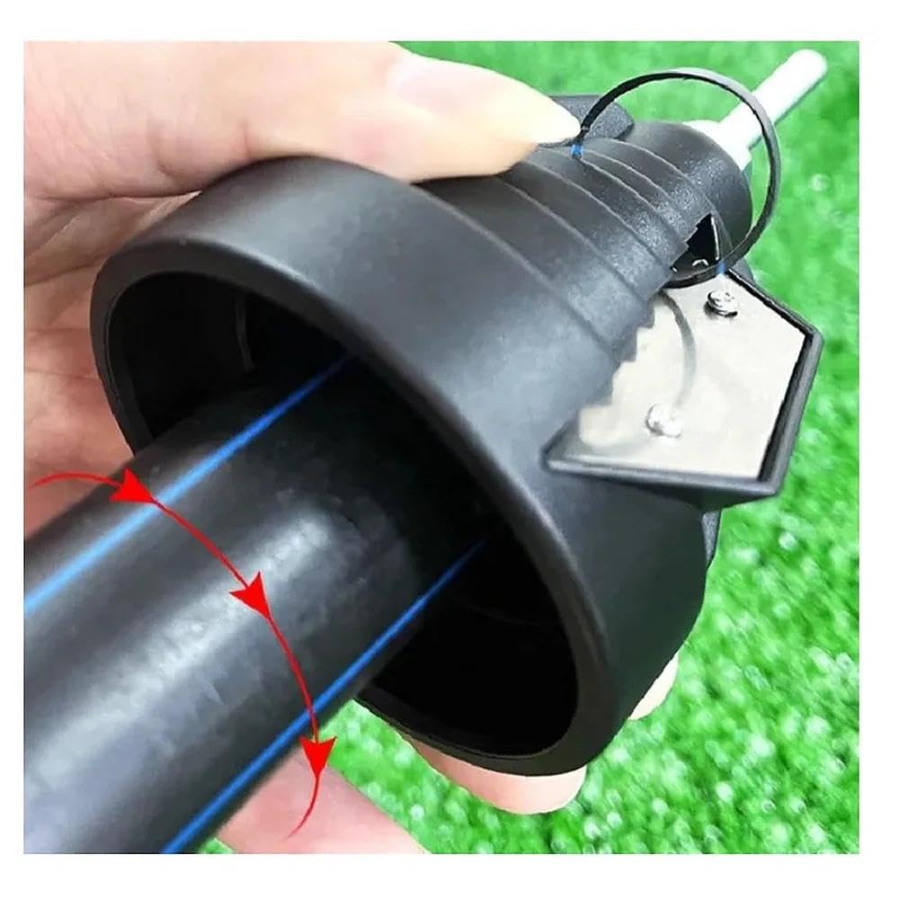 Chanfreineur pour tubes en plastique,ebavureur multicouche PE, ebavureur cuivre pour tubes en plastique de 20 à 63 mm, idéal pour les tubes - 6