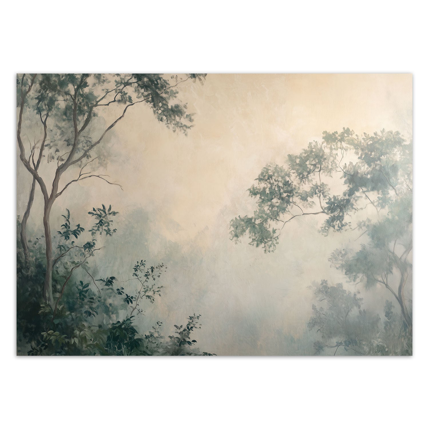 Fototapeta, Mgła w lesie 200x140
