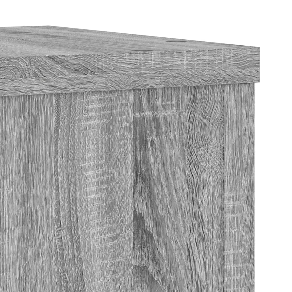Maison Exclusive - Supports pour plantes 2 pcs sonoma gris bois d'ingénierie - 8