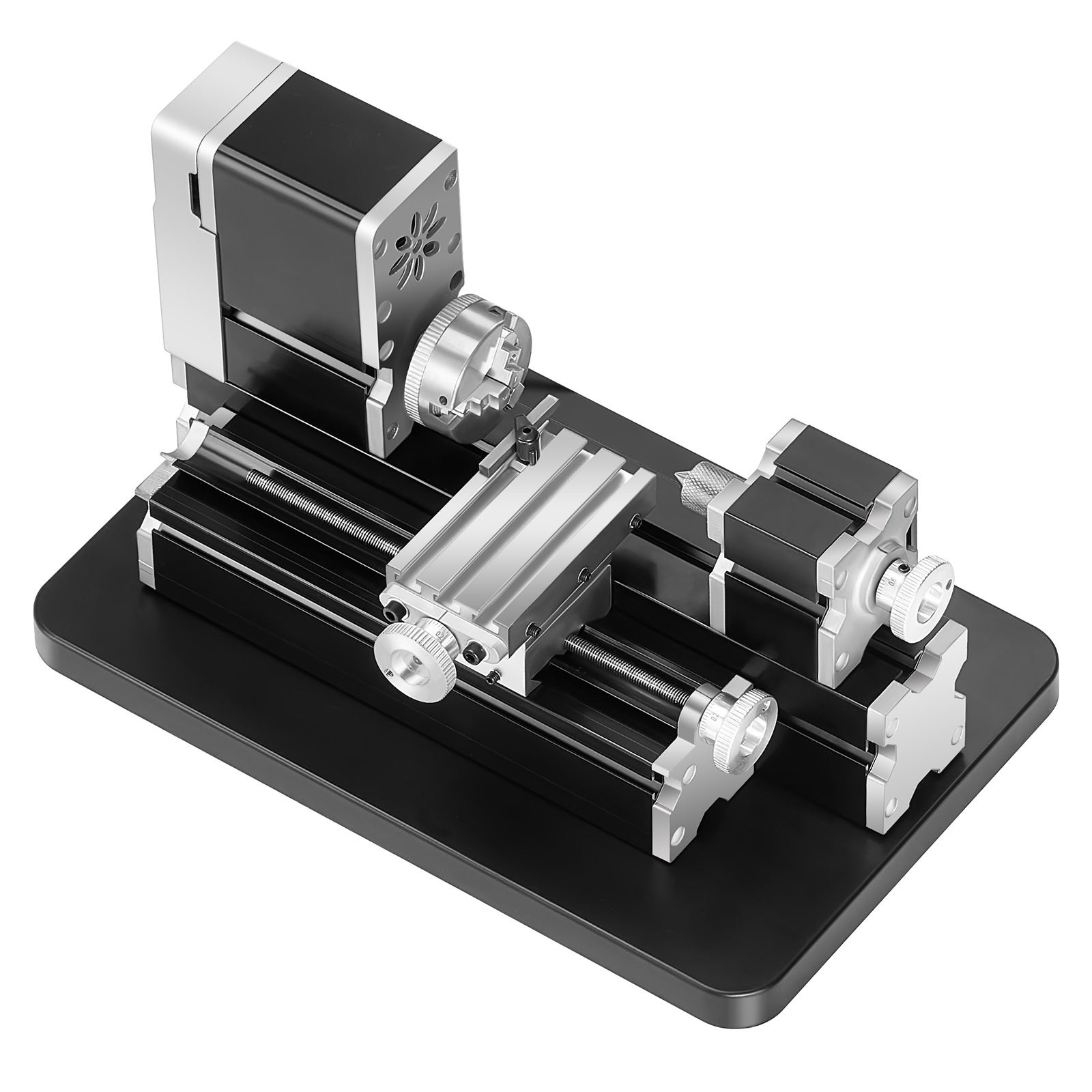 Torno Compacto Elétrico para Metais SucceBuy 70 x 130 mm,Motor 36 W 20000 RPM,Mandril de 3 Mandíbulas,Projetado para Usinagem de Precisão - 3