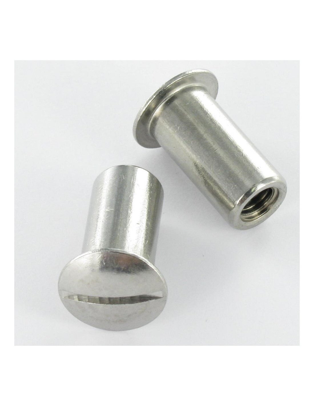 Lot De 10 Embouts à Sertir Inox 5mm Tête Bombée - A4/316 - Pour Câble Garde-Corps