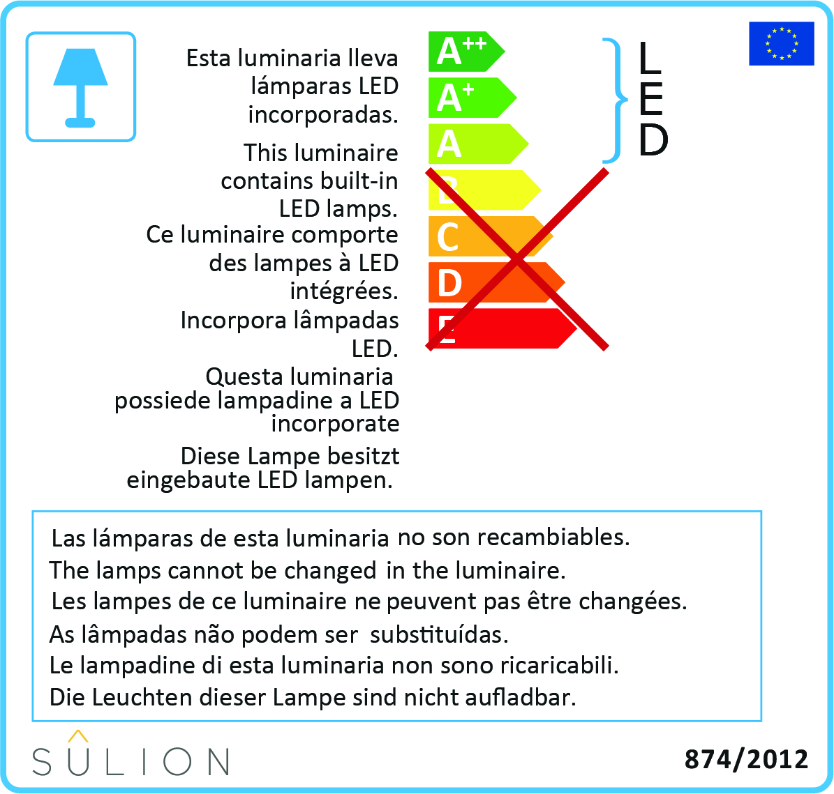 Aplique de pared Rectangular LED 9W Blanco - 6