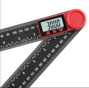 Rapporteur Numérique Stahlwerk DWM-200 ST : Précision 360°, écran LCD, Acier Inox - Parfait Pour Pros Et Bricoleurs