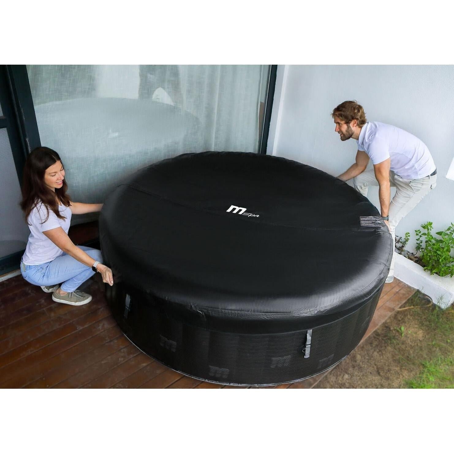 MSpa – Spa insuflável circular Starry 4–6 pessoas - 5