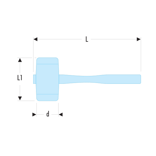 FACOM - Maillets en bois 50mm 320 grammes - 209.50 - 2