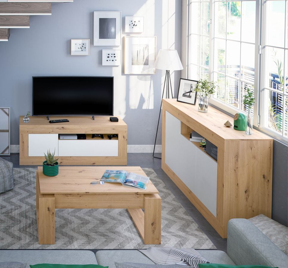 Tavolino Urban - Rovere Nodi 45 A X 105 AN X 55 P - 4