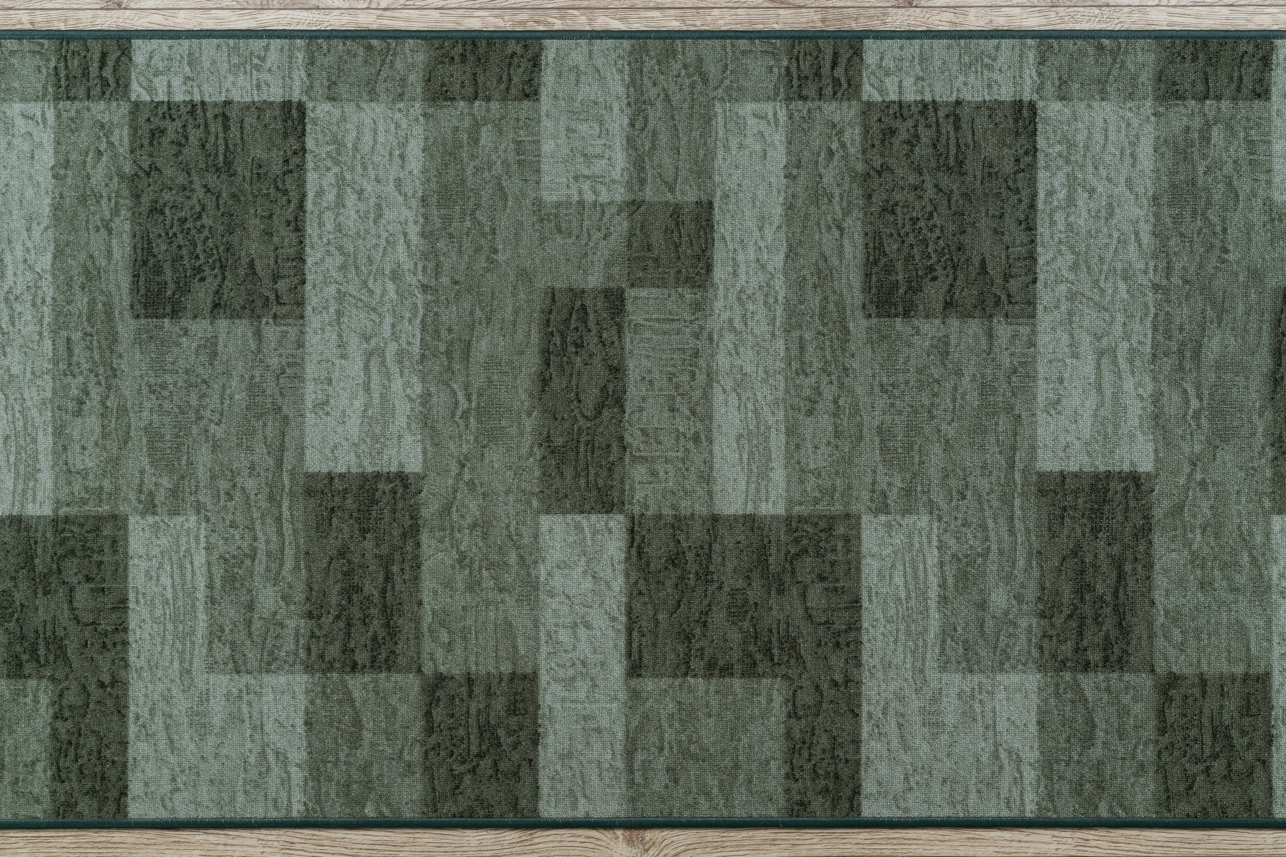 TAPIS DE COULOIR antidérapant ICONA vert 120cm 120x220 cm - 5