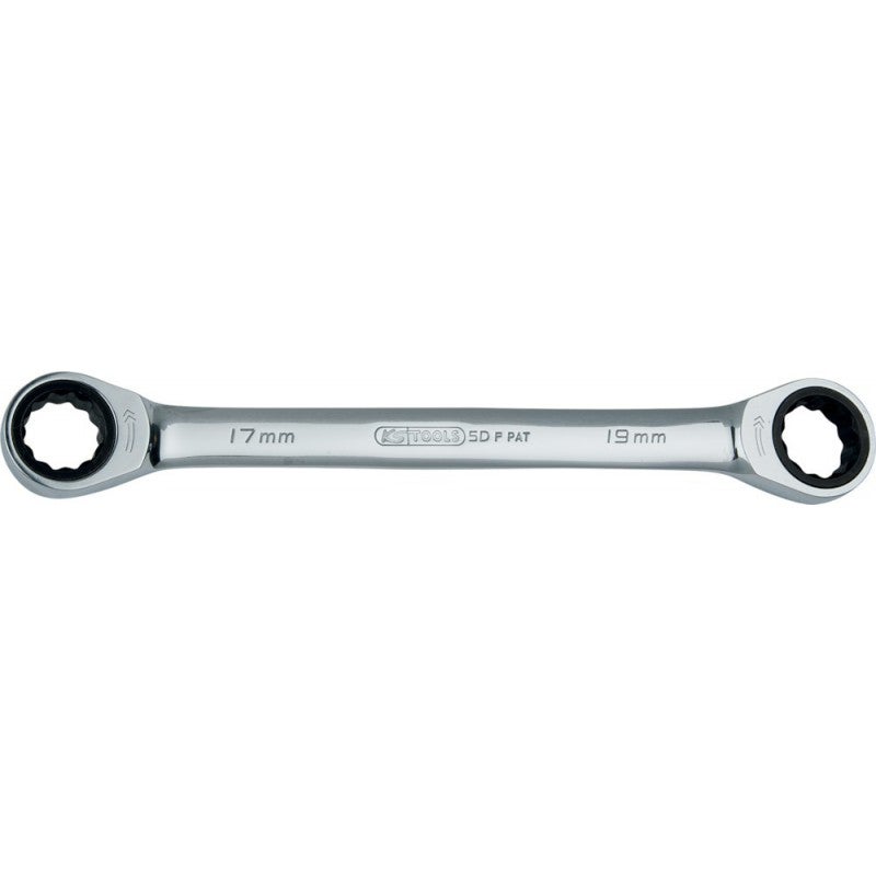 KS TOOLS GEARplus Klucz pierścieniowy z grzechotką dwustronny 10 x 13 mm - 503.4512