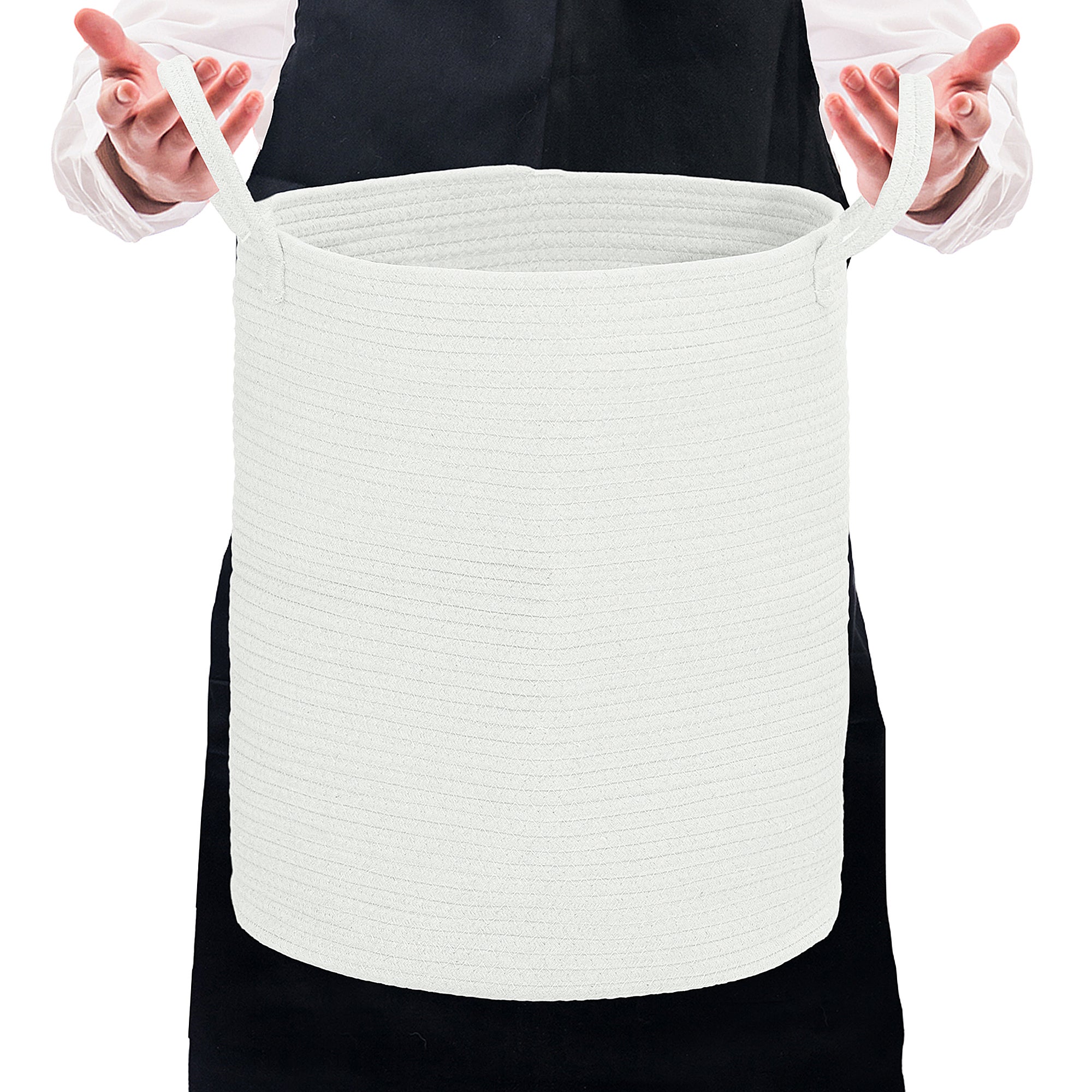 Panier à Linge Corno WENKO Avec Roulettes - 43L - Étroit Gain De Place - Gris Laundry