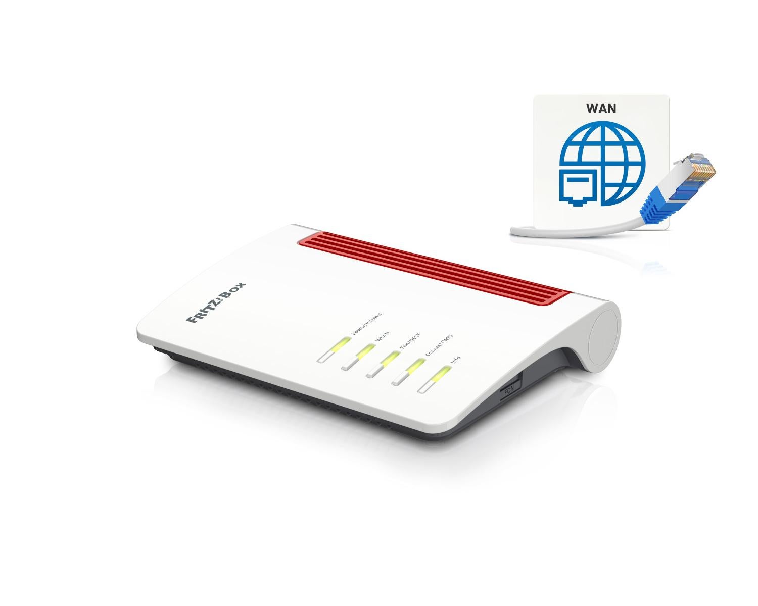 Avm Fritz!Box 20003067 Router Inalámbrico Doble Banda (2,4 Ghz / 5 Ghz) , Leroy Merlin
