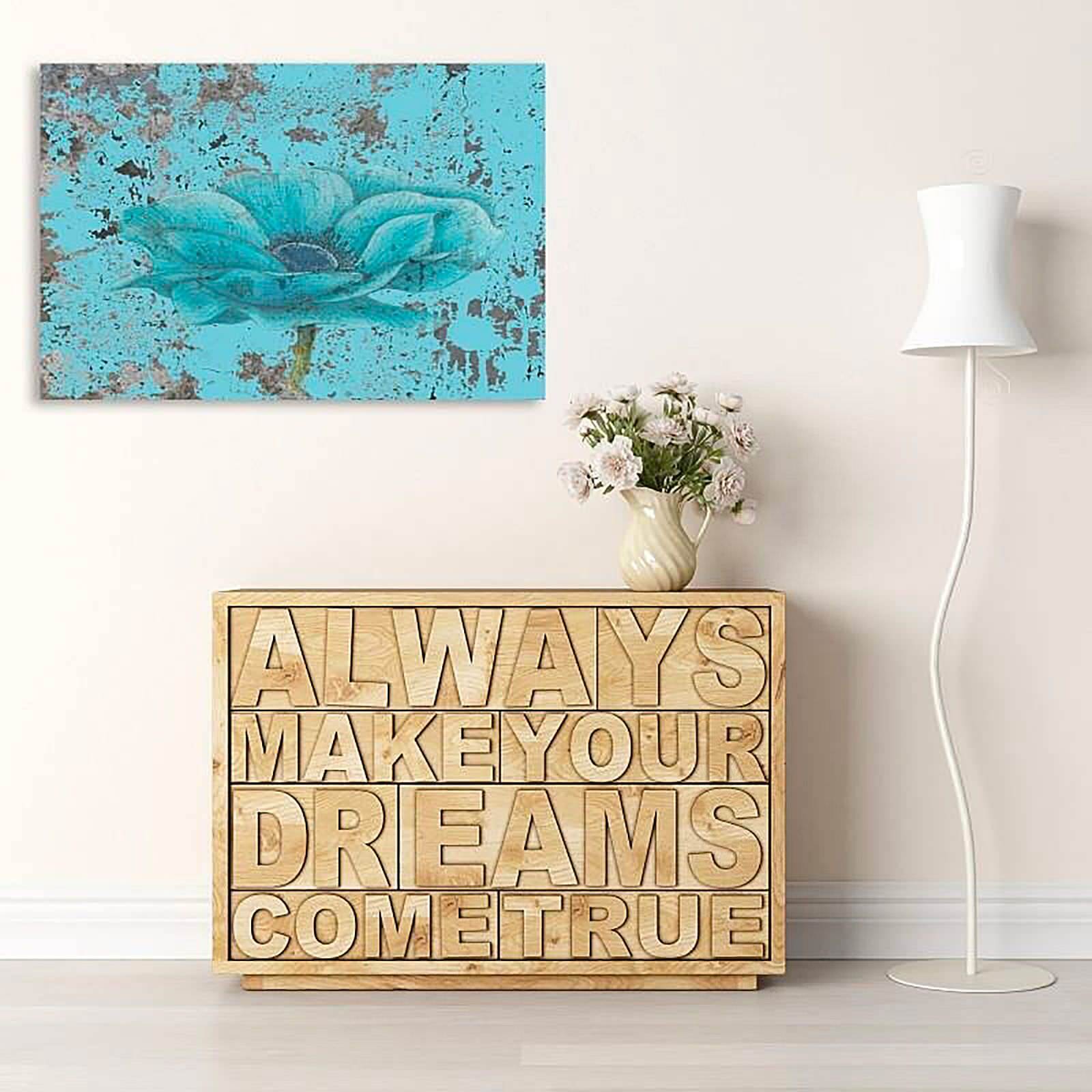 Tableau fleur 5 - 40 x 30 cm - 4