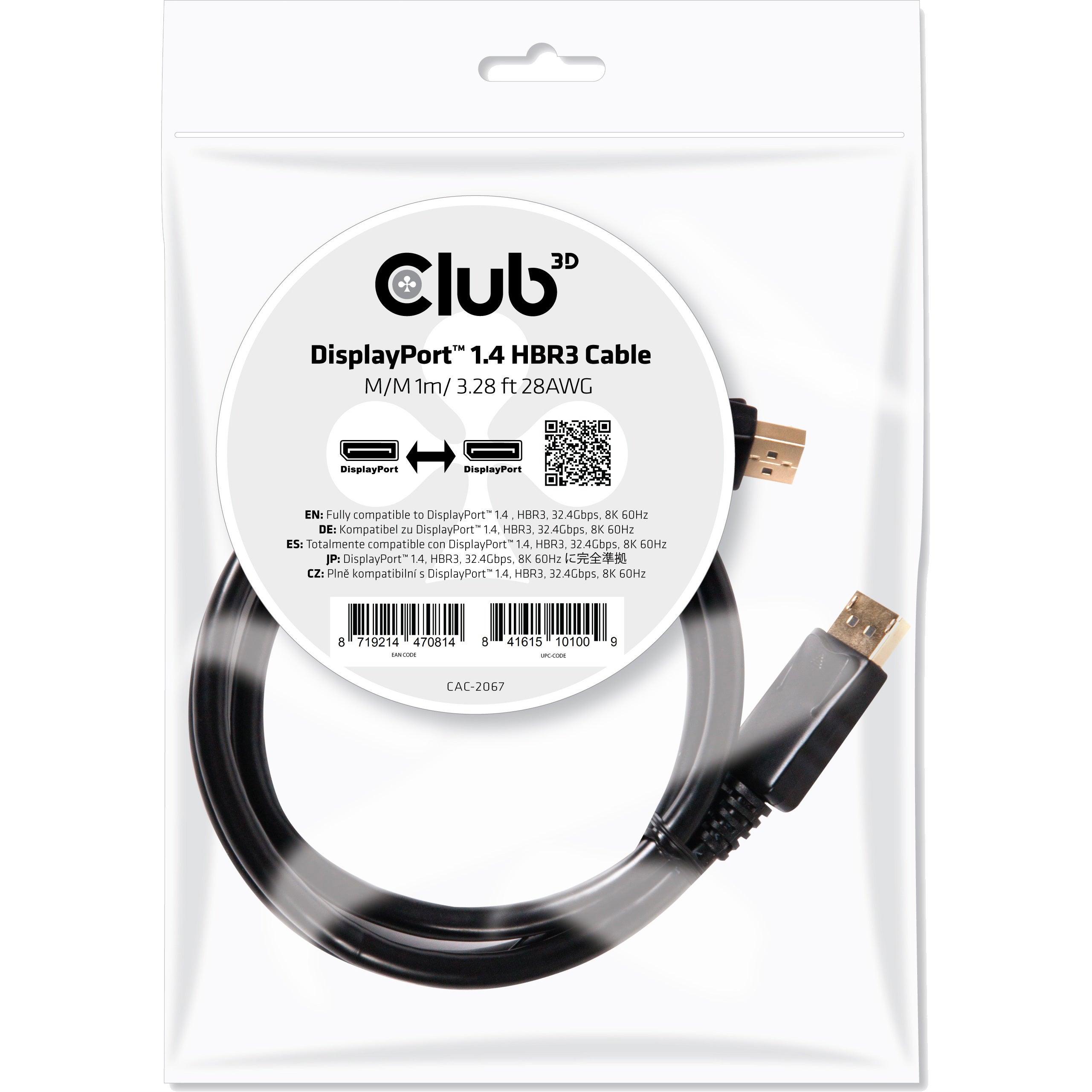 Adaptateur Mini DisplayPort Vers DVI-D Dual Link - Résolution 2560x1600 à 60 Hz - Alimentation Par USB - Câble 0,6 M - Pour écrans DVI Haute Résolution - 8