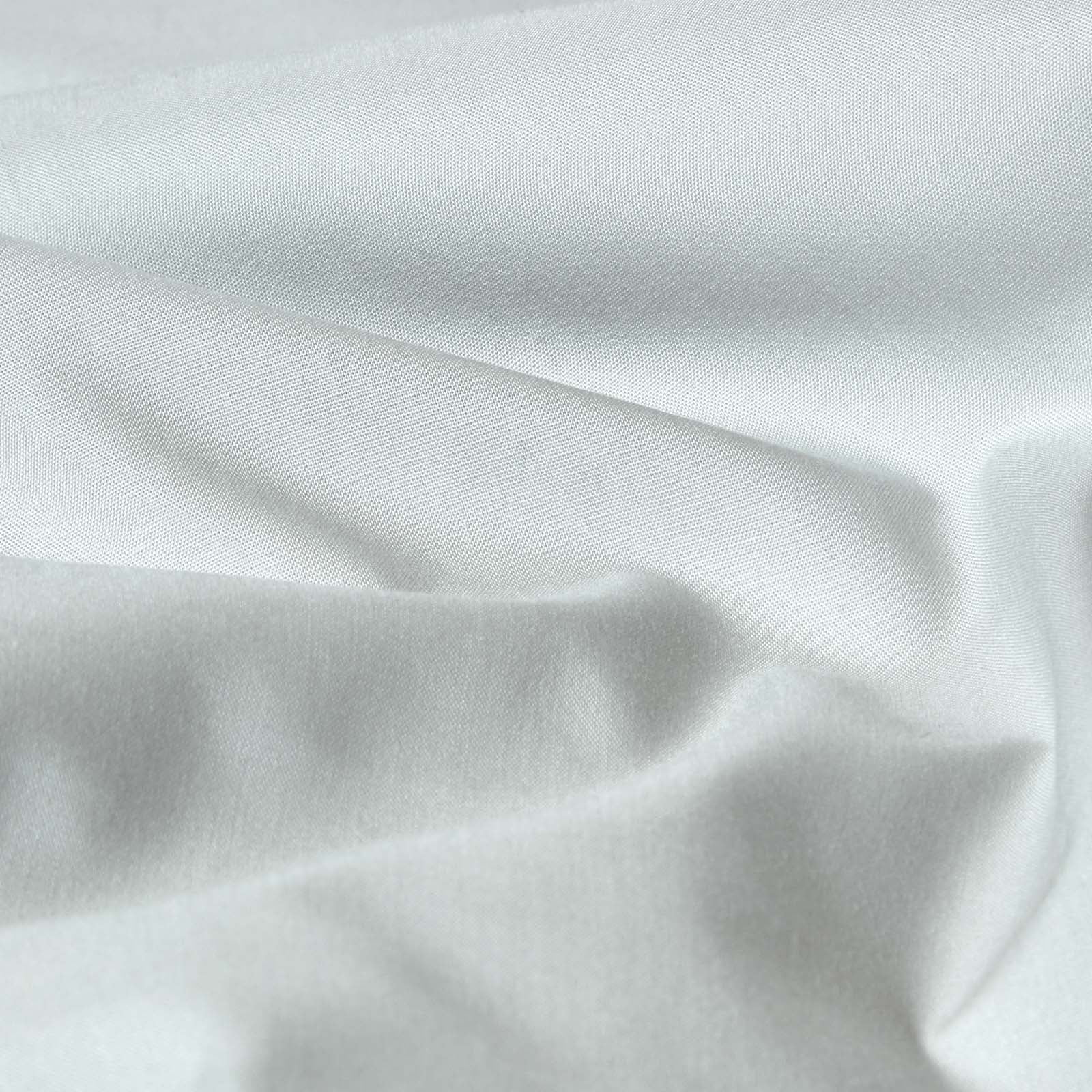 Homescapes Taie de Traversin plat en coton 200 fils Gris Acier 50 x 140 cm Env - 3