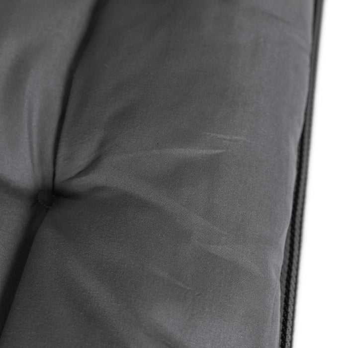 Łóżko Składane Turystyczne Polowe Leżak Do Spania Leżanka Szary VENUS - 7