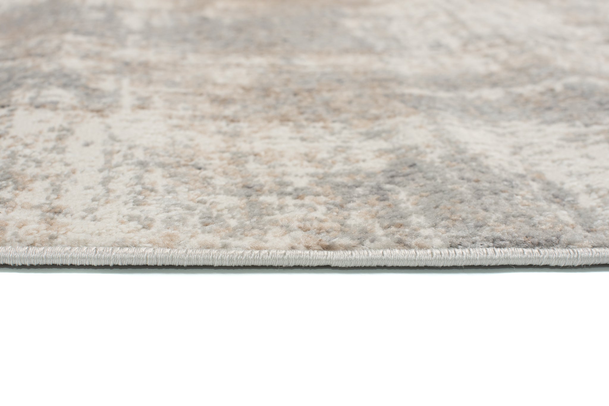 TAPISO Valley Tapis de Salon Beige Gris Crème Abstrait Taches Fin 200x300 - 4