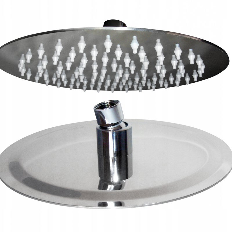 Deszczownica prysznicowa Estiva SLIM ROUND 25 cm OKRAGŁA srebrna