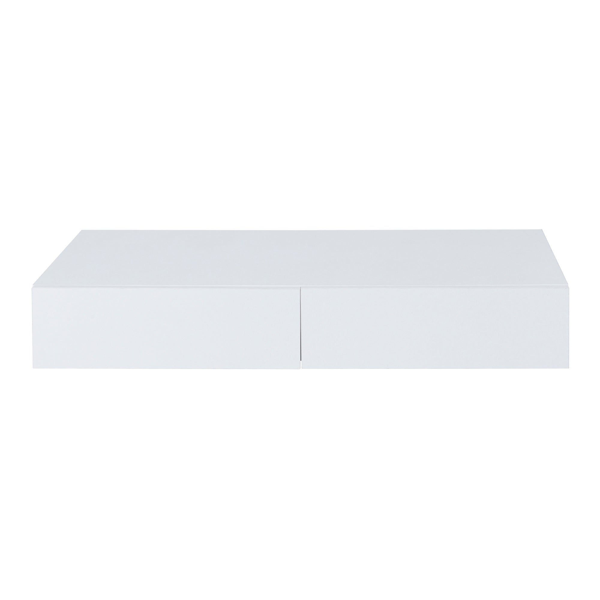 Étagère murale avec 2 tiroirs Karstula 80 x 35 x 12 cm blanc [en.casa] - 6