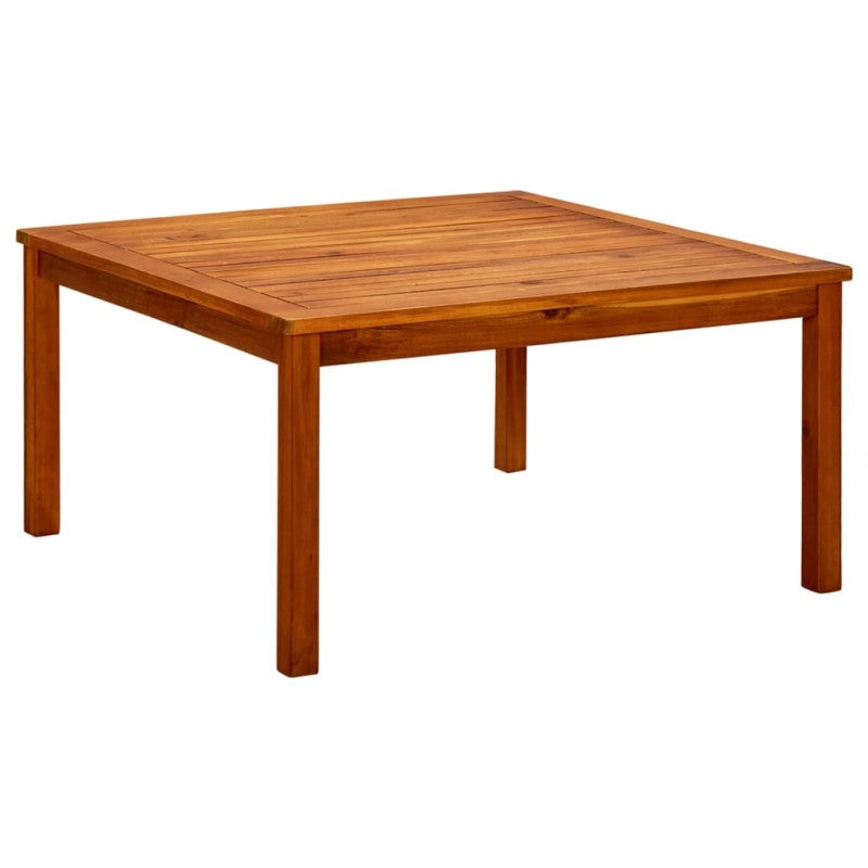 Stolik ogrodowy vidaXL Lite drewno akacjowe, wykończenie olejowe 85x85x45 cm