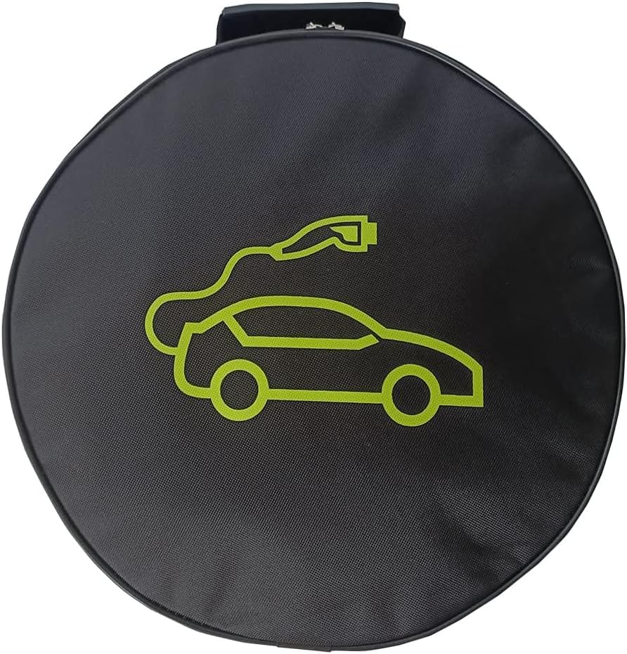 Sac De Transport Pour Câble De Charge Véhicule électrique - Tissu Oxford étanche, Ignifuge, Rangement Pratique - 7