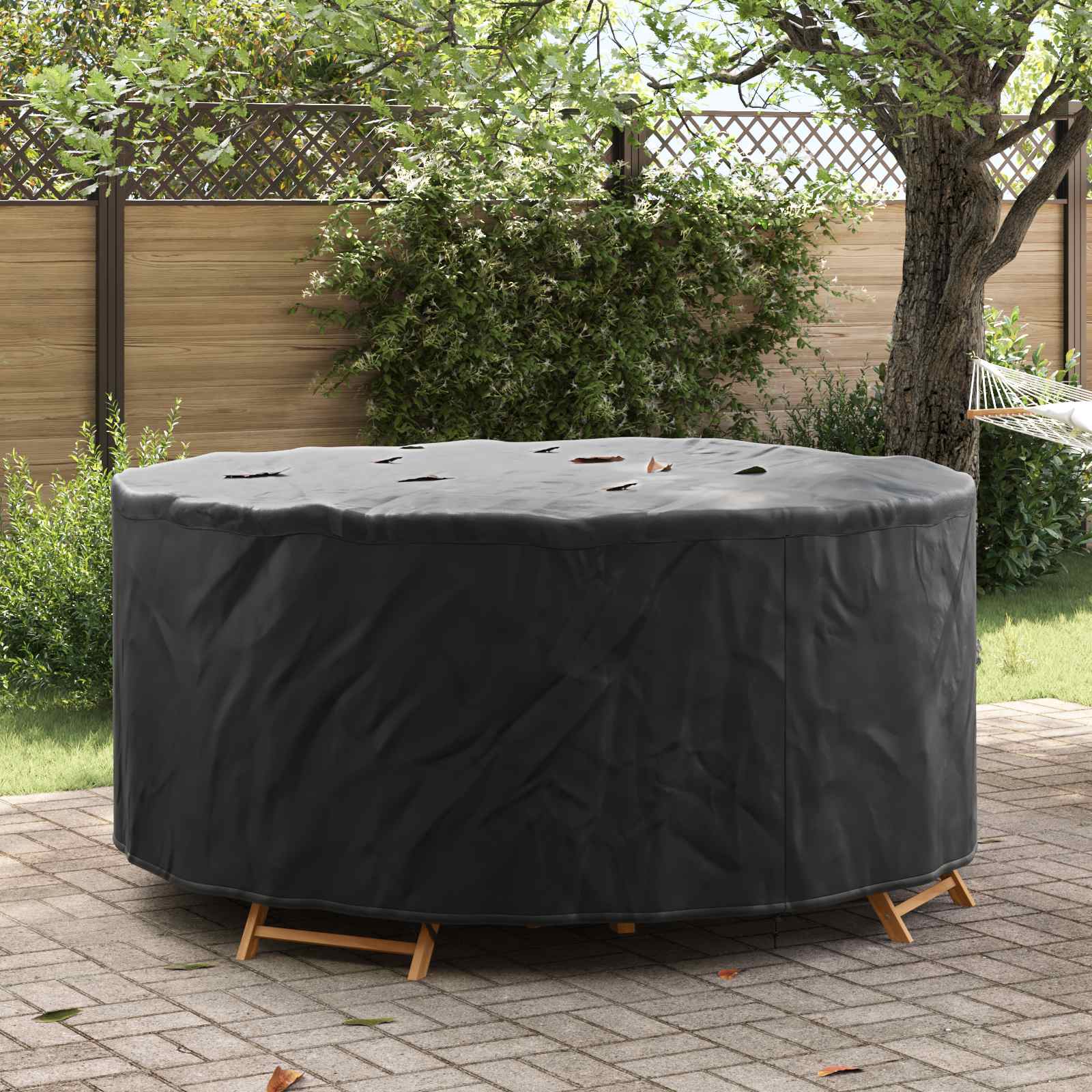 Pokrowiec na meble ogrodowe 200 x 200 x 71 cm Tkanina 420D