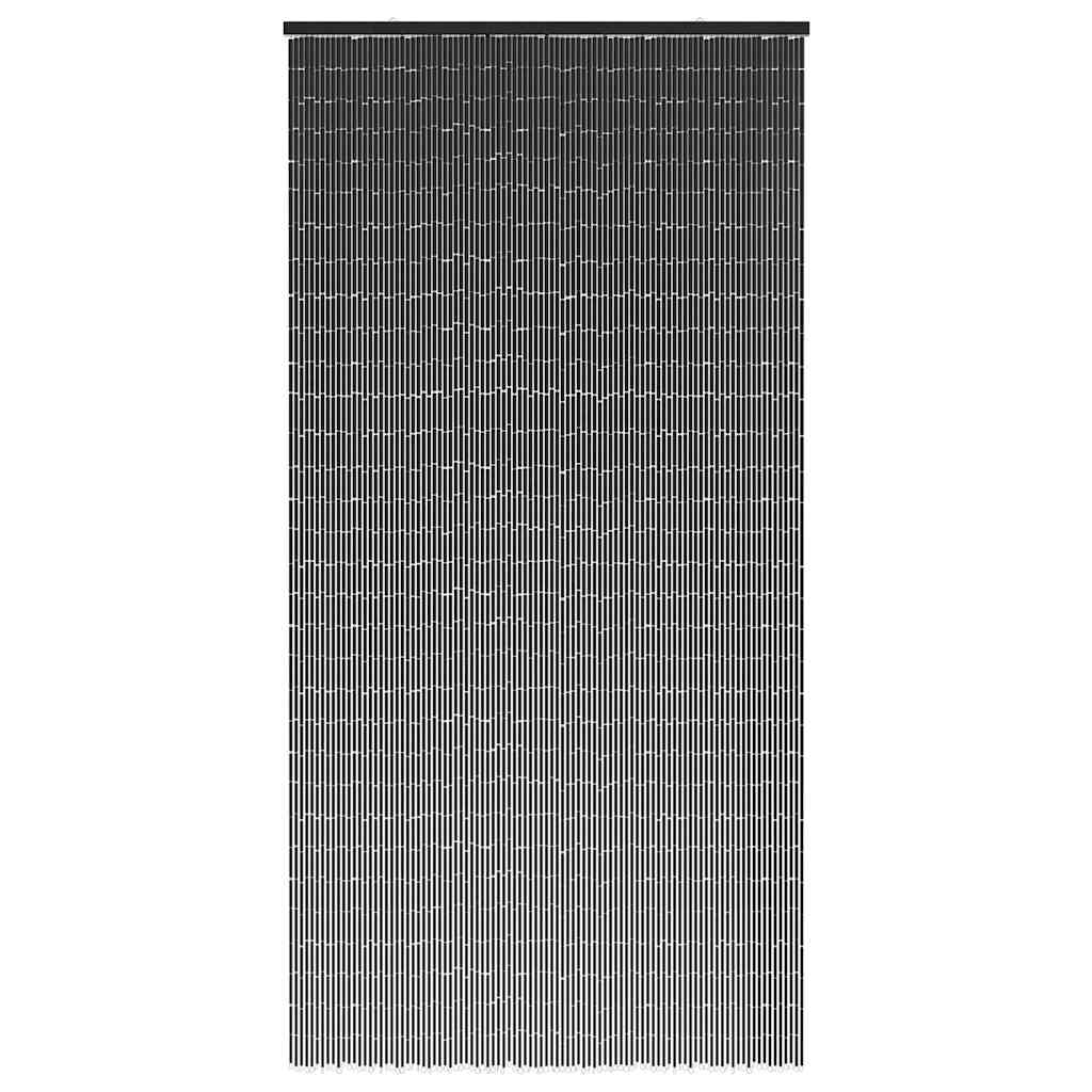 VidaXL Rideau anti-insectes gris foncé 90x220 cm bambou - 3