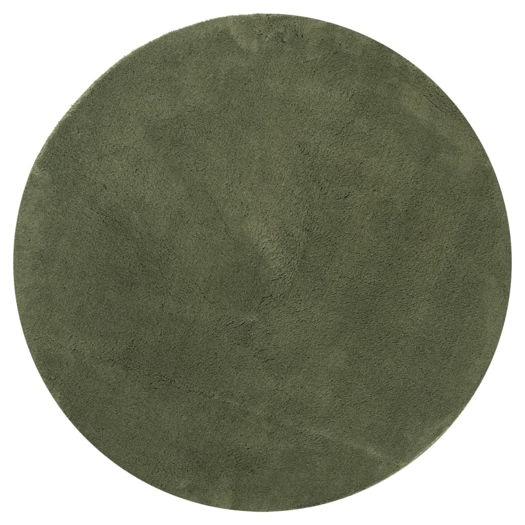Alfombra 'HUARTE' De Pelo Corto VidaXL - Beige, 100x200 Cm | Lavable Y Suave