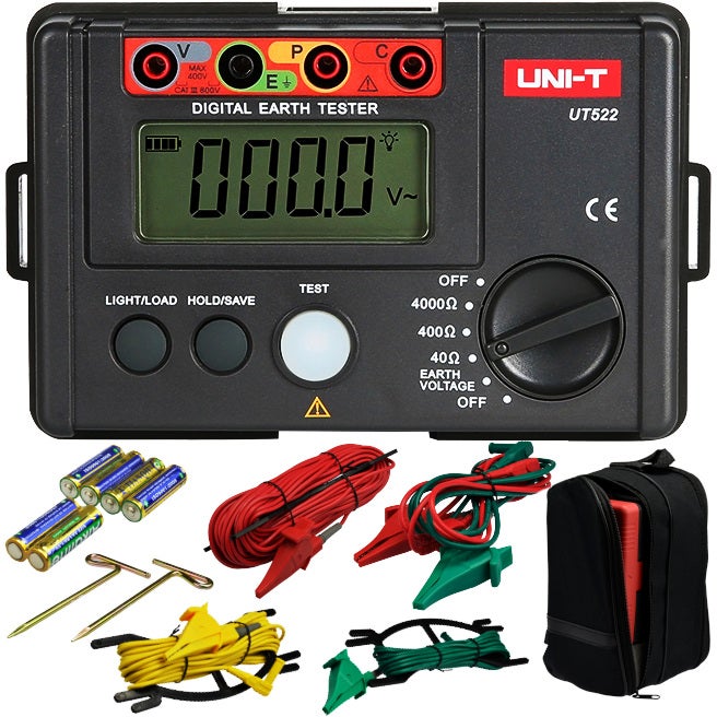 UNI-T UT522 Miernik rezystancji uziemienia cyfrowy