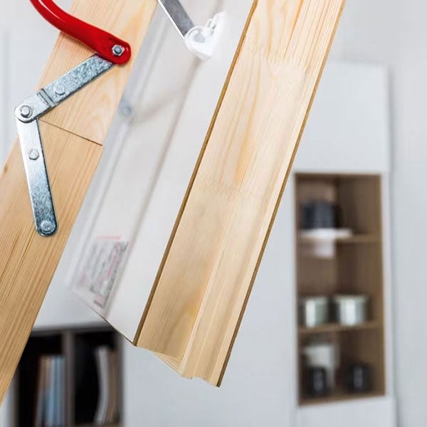 Escalier escamotable isolé - Trémie de 55 x 100cm - Hauteur de 2.53 à 2.80m - LTK55100-2 - 6