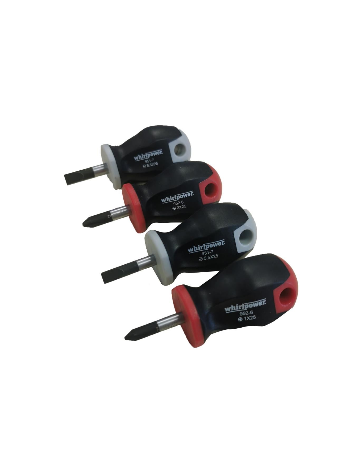 JEU DE 4 MINI TOURNEVIS TOM POUCE COURTS, PLATS ET CRUCIFORMES - 2