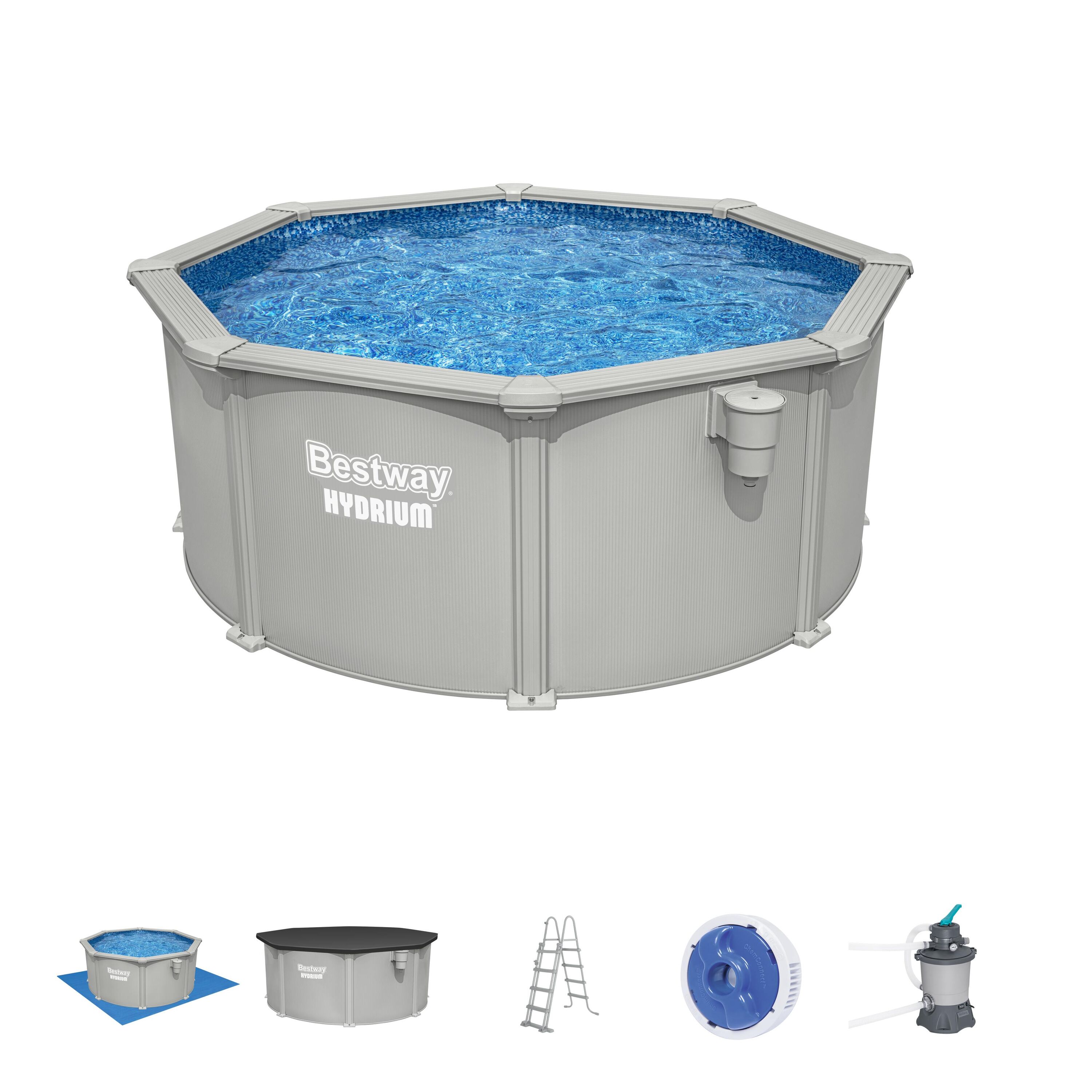 Basen stelażowy Hydrium 305x122 Bestway 56566 całoroczny