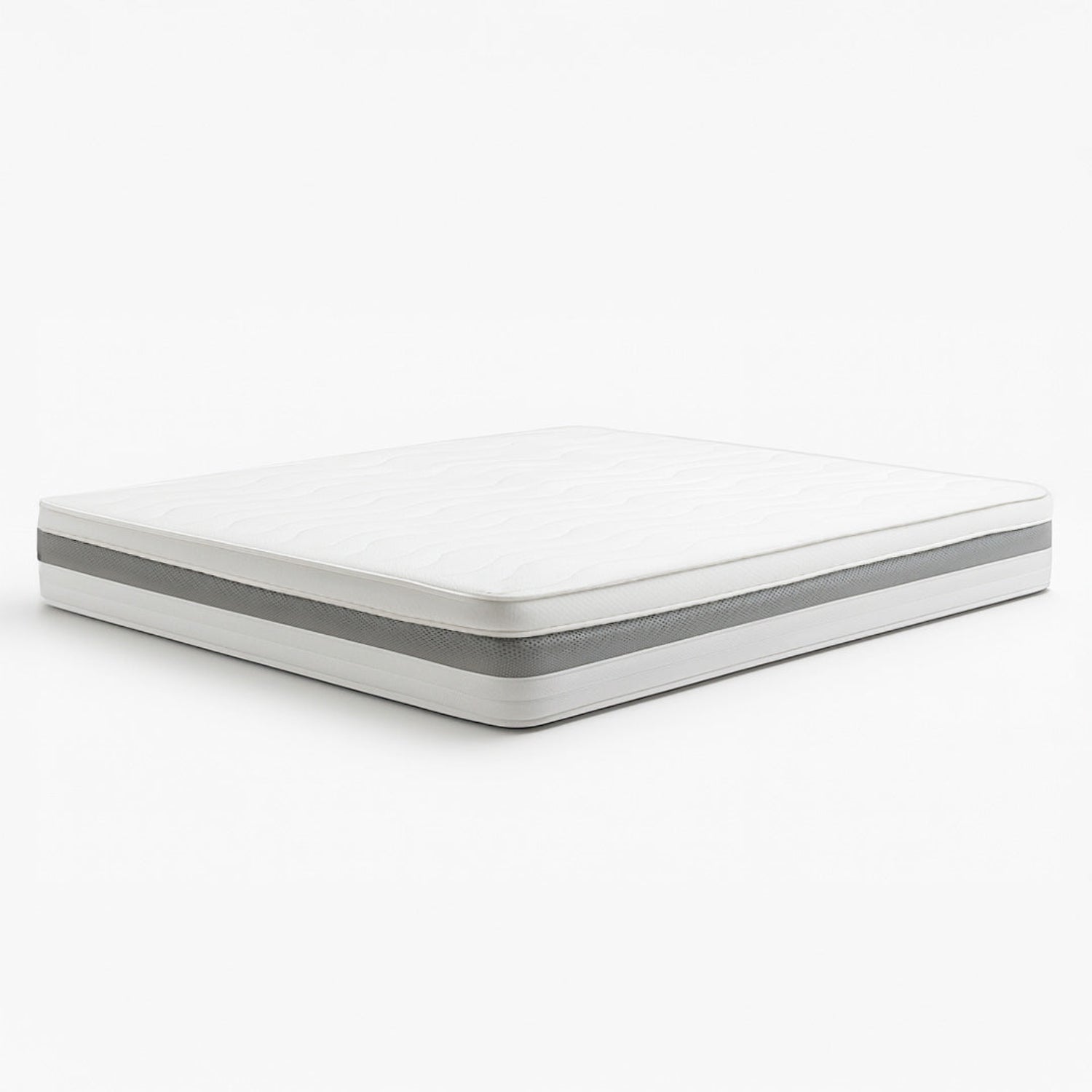 The White Stone Materac 135x190 | Termoczuła pianka Waterfoam, Wysoka Sztywność, Oddychający i Hipoalergiczny