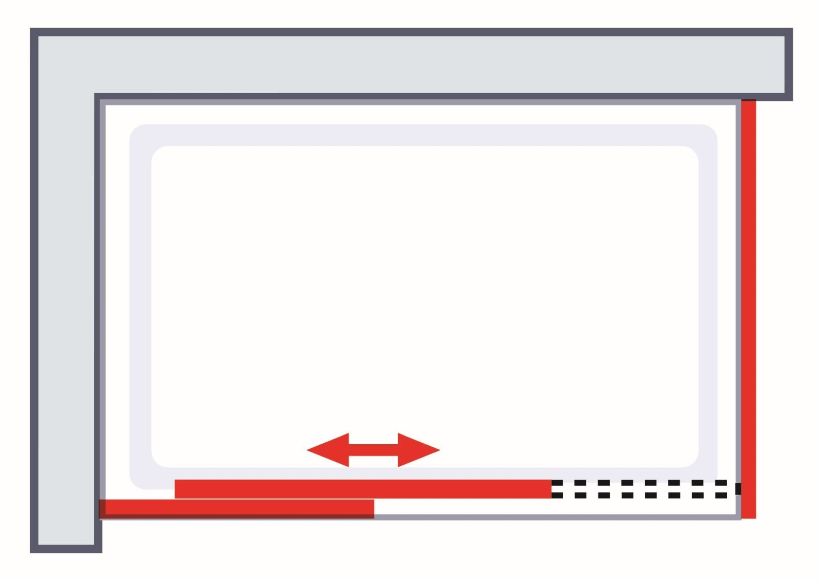 Schulte cabine de douche intégrale 120x80x204cm, ouverture vers la droite, verre 5mm, cabine de douche complète, porte coulissante, alu argenté, Ibiza - 7