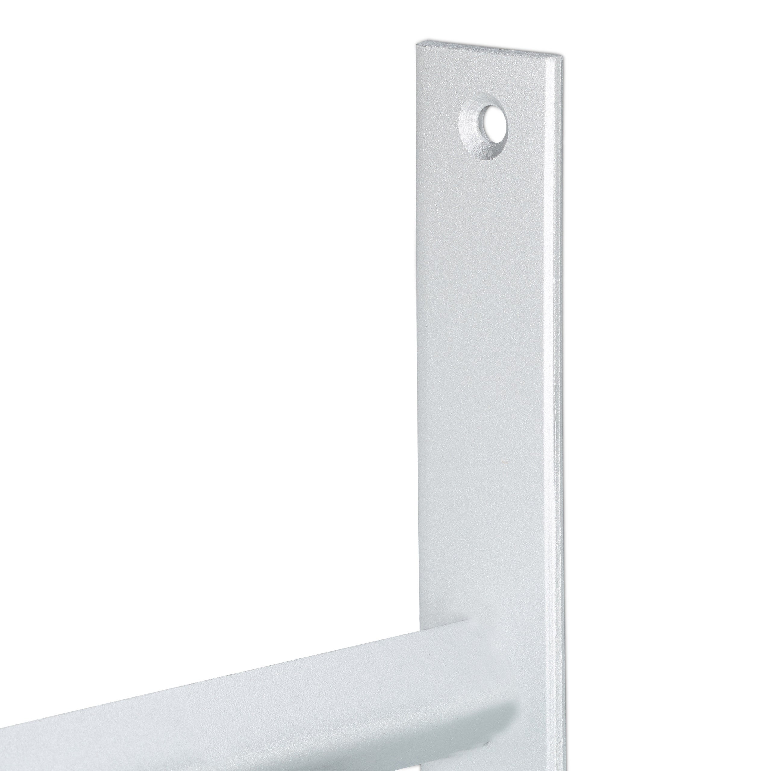 Grate per Finestre Antiscasso, 600x1000-1500 mm, Estensibili, Acciaio, Inferriate di Sicurezza, Grigio, Relaxdays - 7
