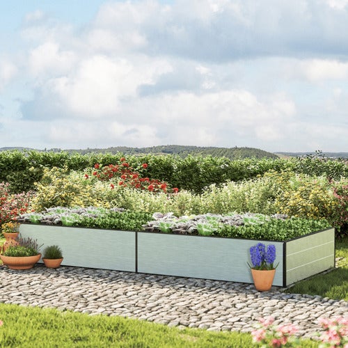 119 x 297 x 39 cm Grzadka podwyzszona, aluminium anodowane