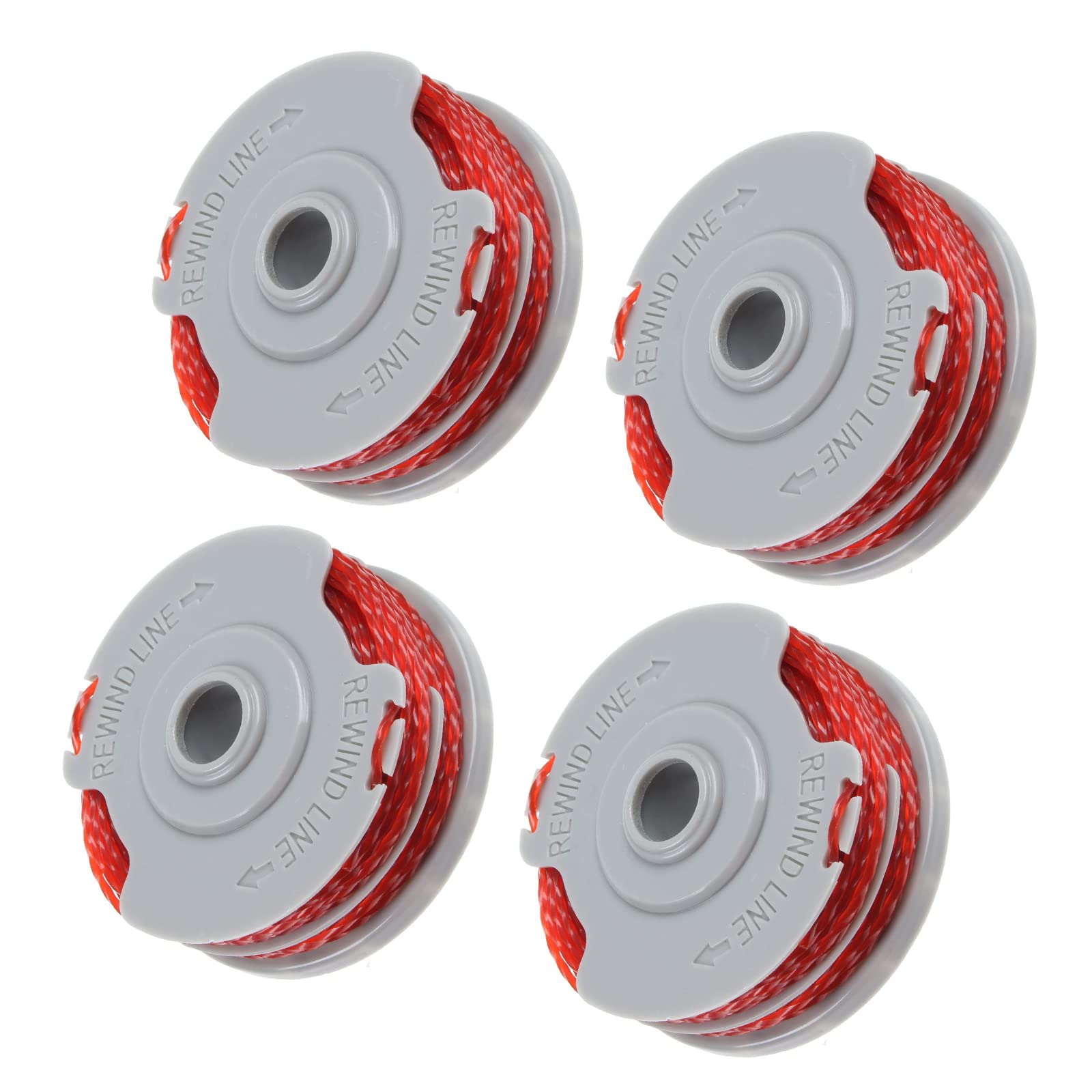 Zestaw 4 szpul z żyłką do podkaszarki Flymo FLY021, szpula z żyłką do wykaszarki, zamienna szpula do podkaszarki Flymo, 11 m/1,5 mm