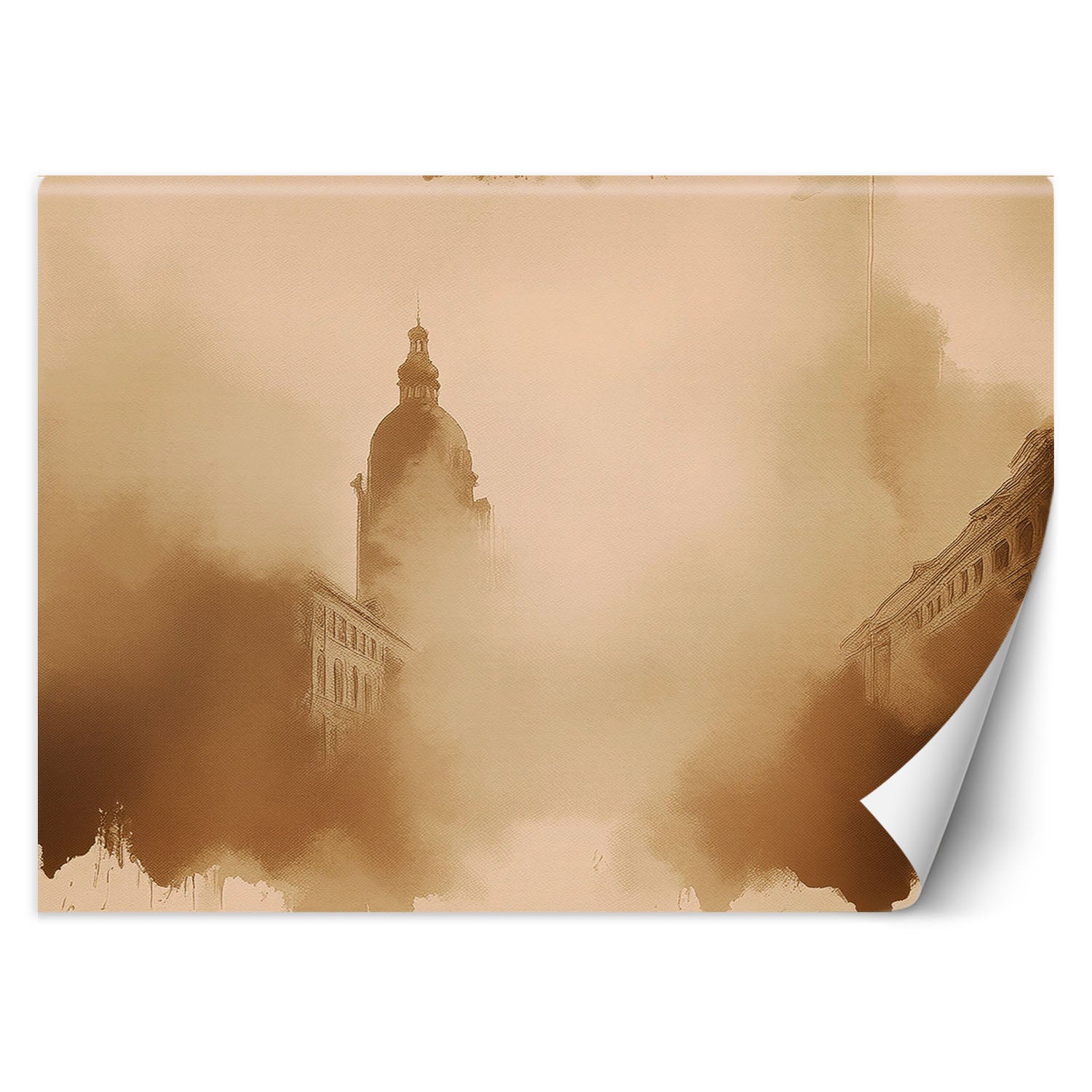 Fototapeta, Krajobraz miejski Retro 150x105