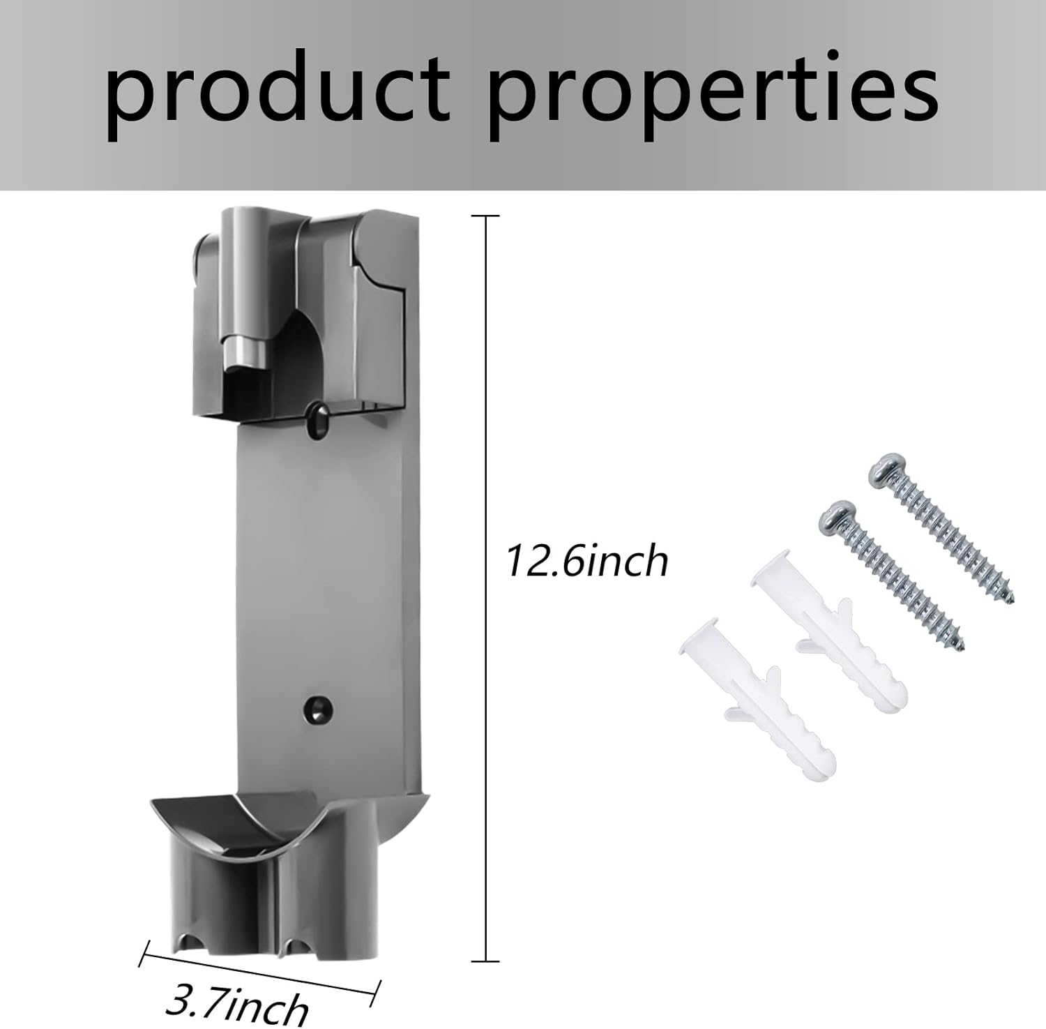 Station d'Accueil Dyson V7/V8 – Support Mural de Montage pour Aspirateur Sans Fil, Chargeur Pratique - 2