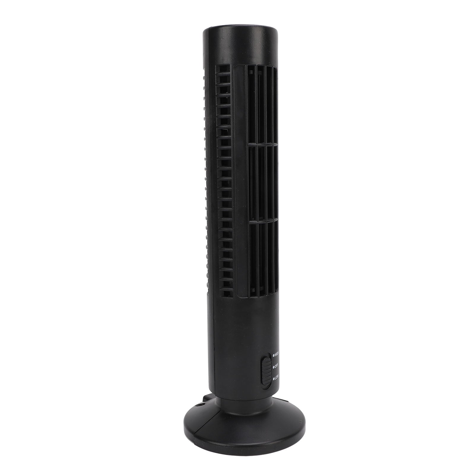 Intelligent Floor ventilateur noir silencieux 2 vitesses puissant sans pales Tower ventilateur pour maison chambre bureau pièce - 9