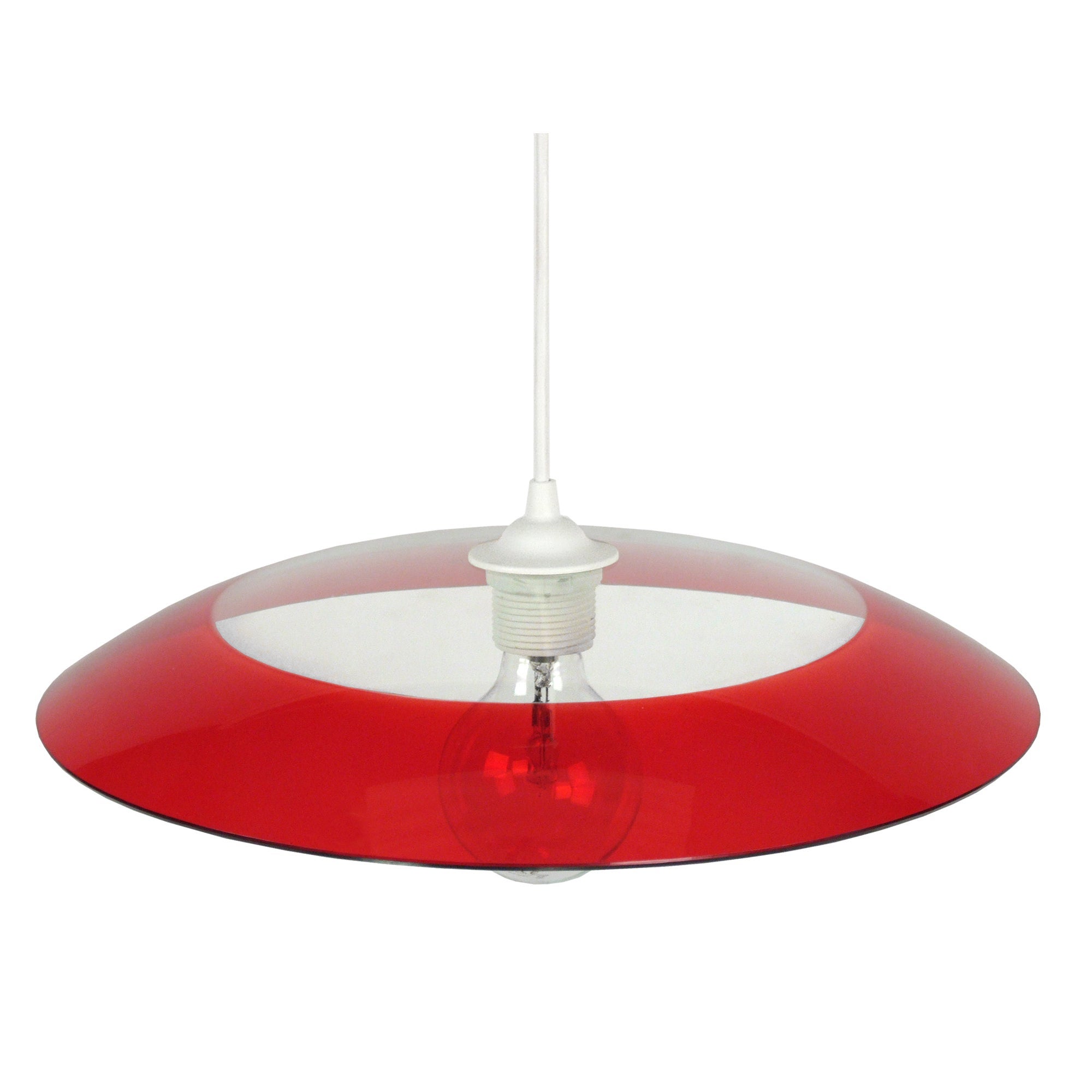 Suspensión tosel astroide vidrio cúpula negro pantalla de lámpara metal verde d40 x h70 cm