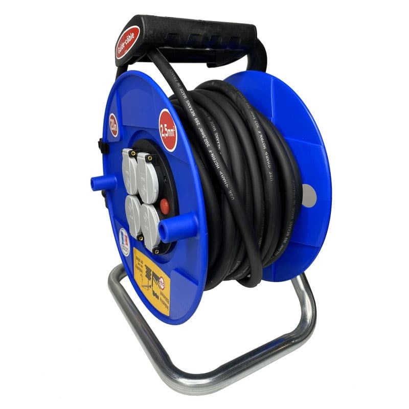 Enrouleur de câble électrique BAT-PRO 25M H07RN-F 3G2,5 1205941 - 3