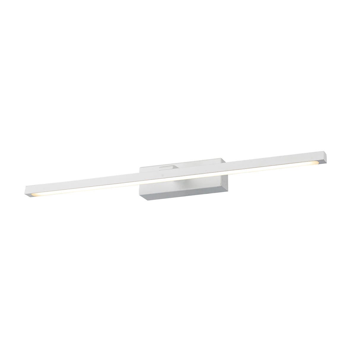 Kinkiet LED łazienkowy NERTUS biały 12W Ciepła biel 610lm metal wym:10x53x5,5cm IP44 Italux