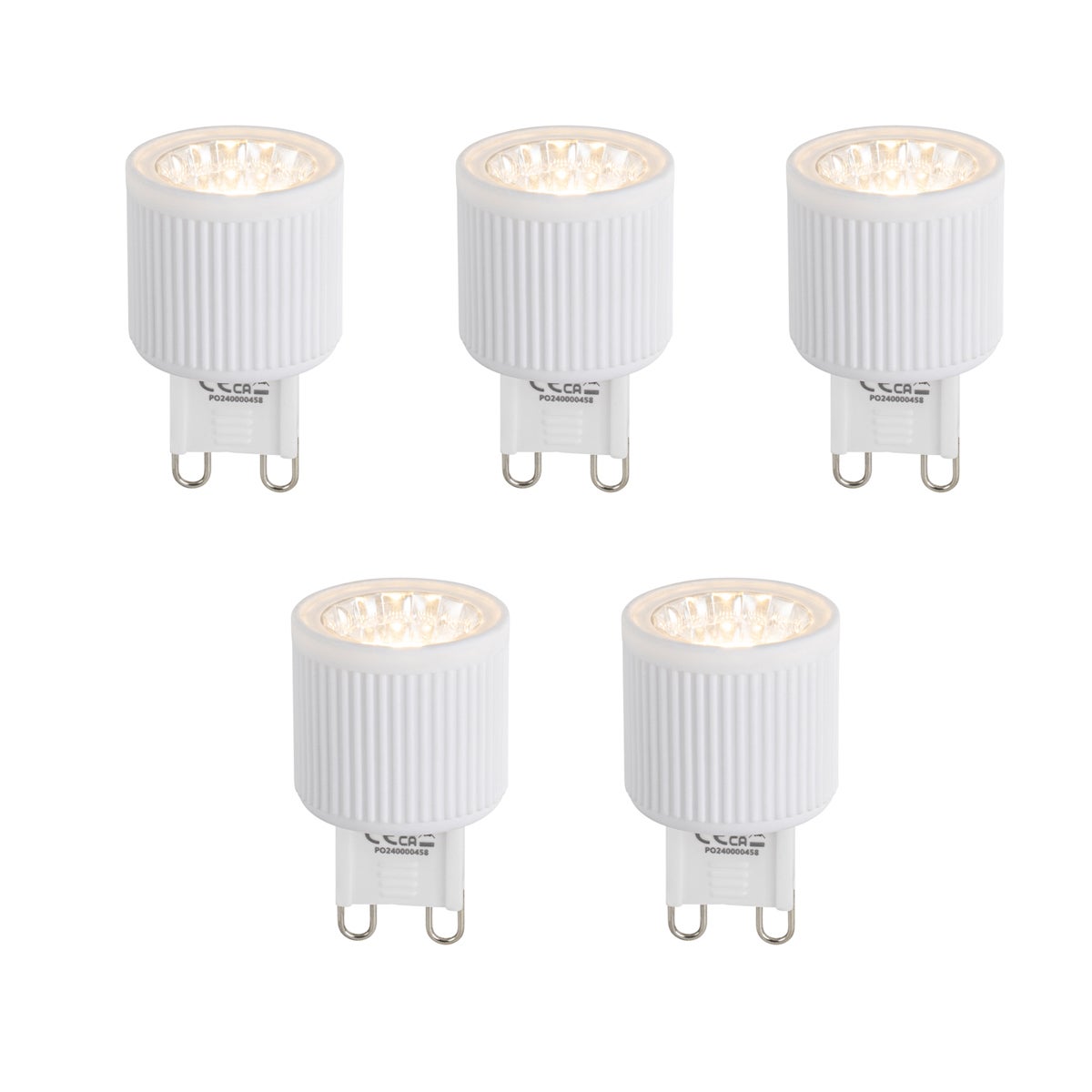 Lot De 5 Ampoules P13.5S 3,6V 0,5A 1,8W KPR - Remplacement Lampe Torche Et Outils