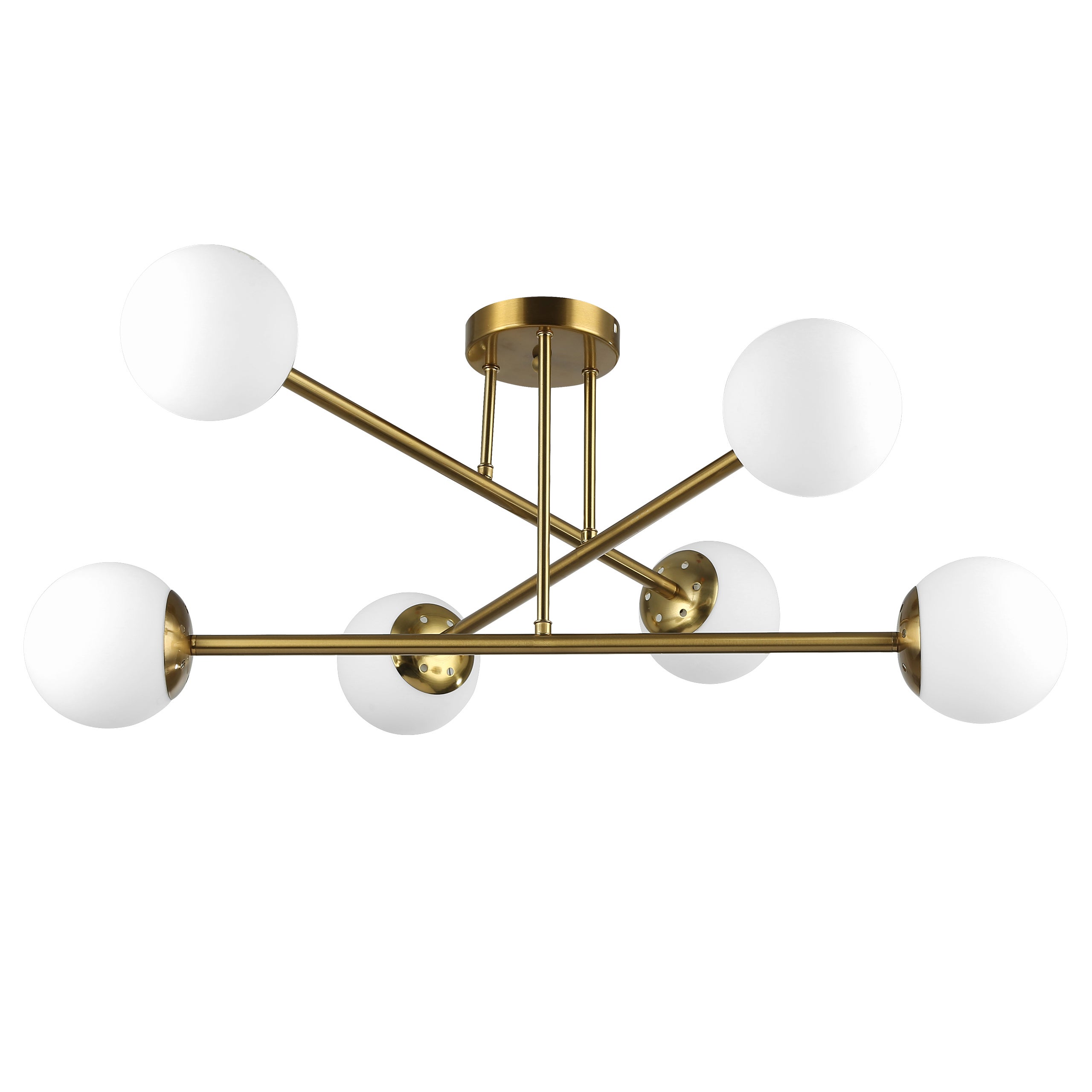 Żyrandol LED Bali E27 lampa wisząca 74 cm IP20 złoty MasterLED