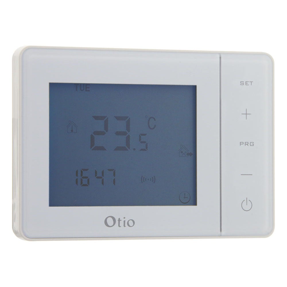 Thermostat programmable filaire - Blanc - Otio - 2